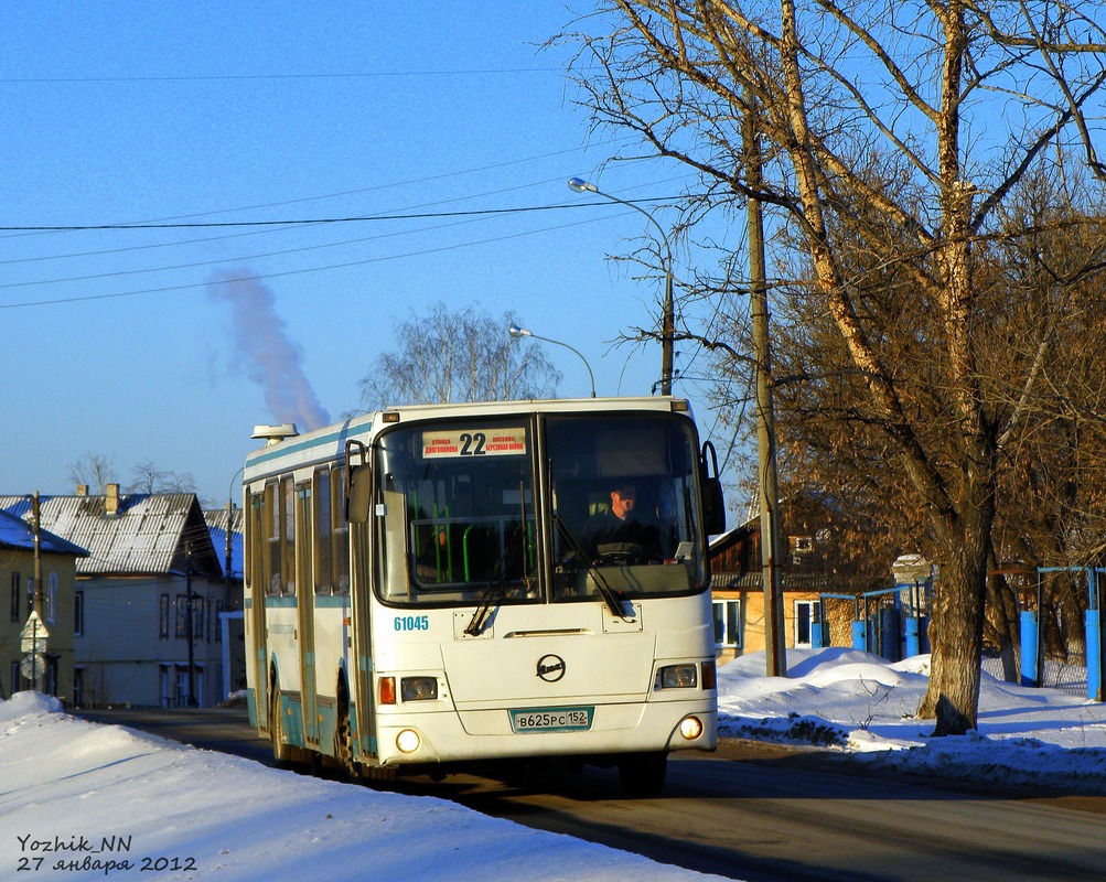 Nizhegorodskaya region, LiAZ-5256.26 # 61045