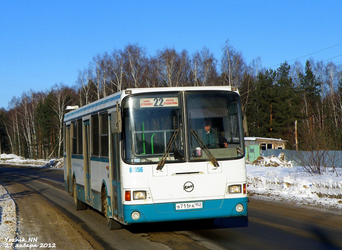 Нижегородская область, ЛиАЗ-5256.26 № 61056