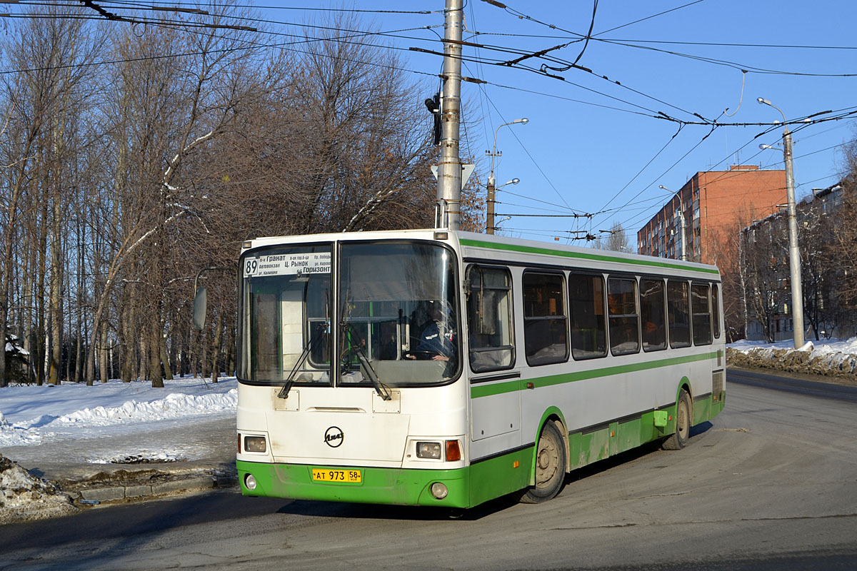 Пензенская область, ЛиАЗ-5256.45 № АТ 973 58