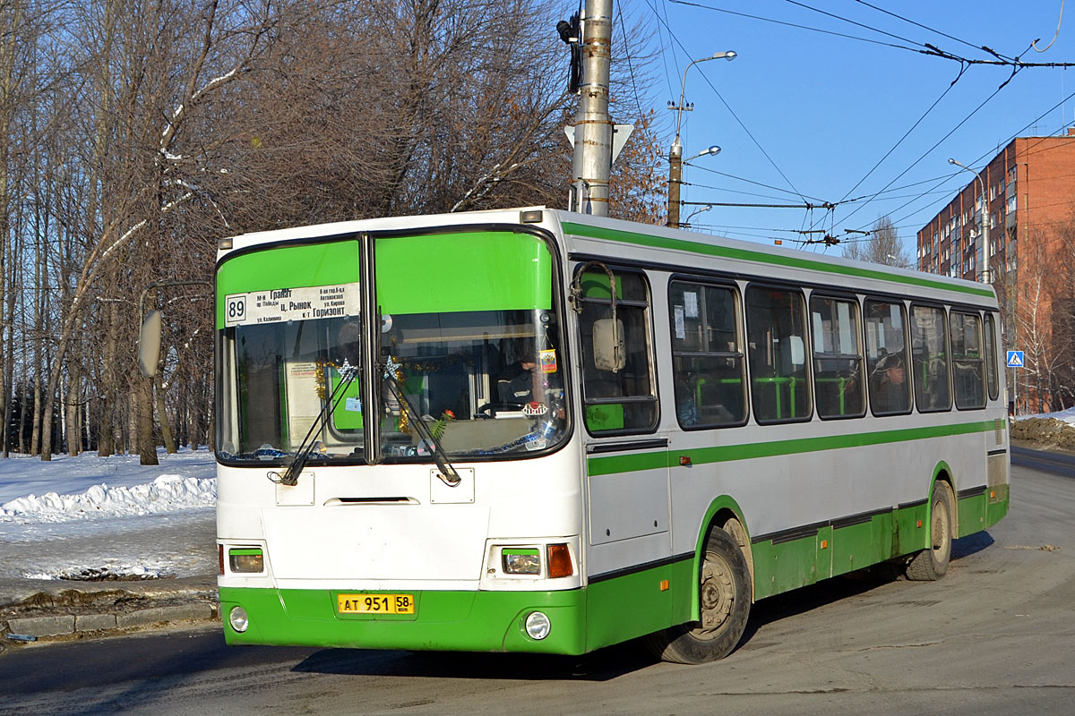 Пензенская область, ЛиАЗ-5256.45 № АТ 951 58