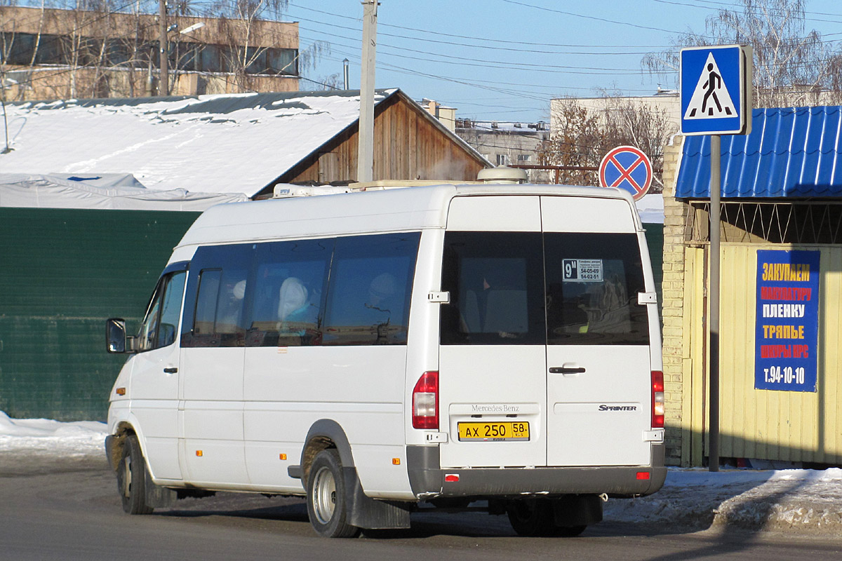 Пензенская область, Самотлор-НН-323770 (MB Sprinter 411CDI) № АХ 250 58