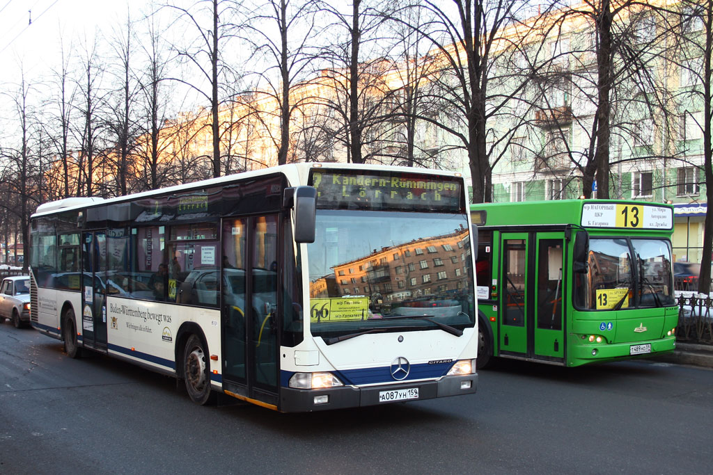 Пермский край, Mercedes-Benz O530 Citaro № А 087 УН 159