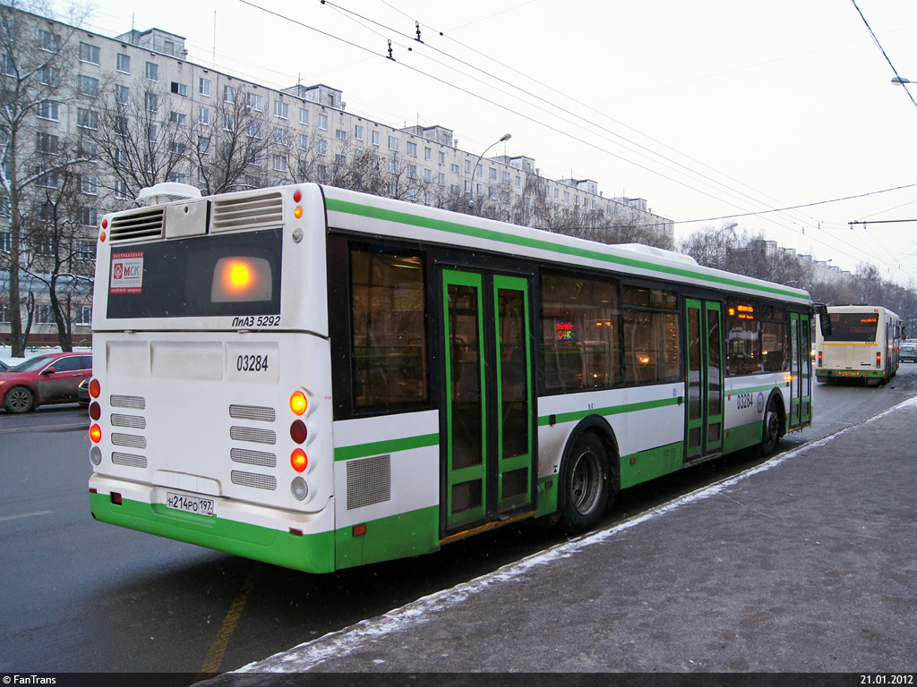 Москва, ЛиАЗ-5292.21 № 03284