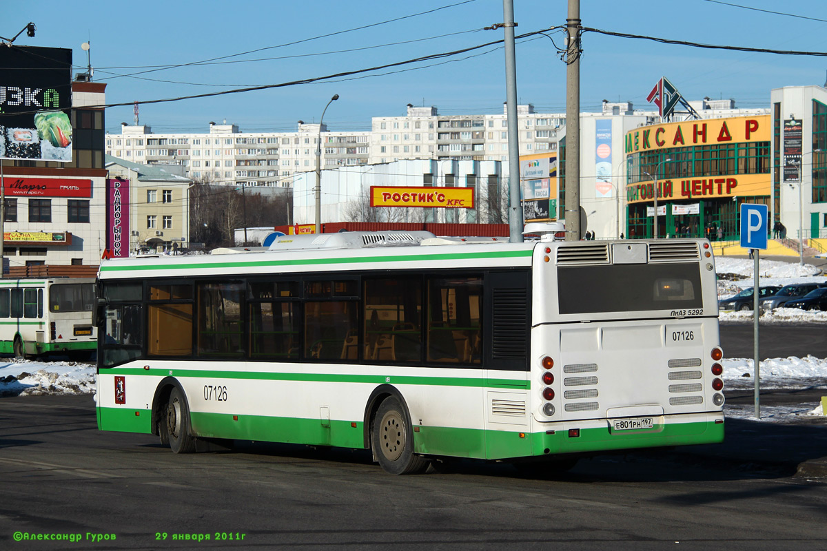 Москва, ЛиАЗ-5292.21 № 07126