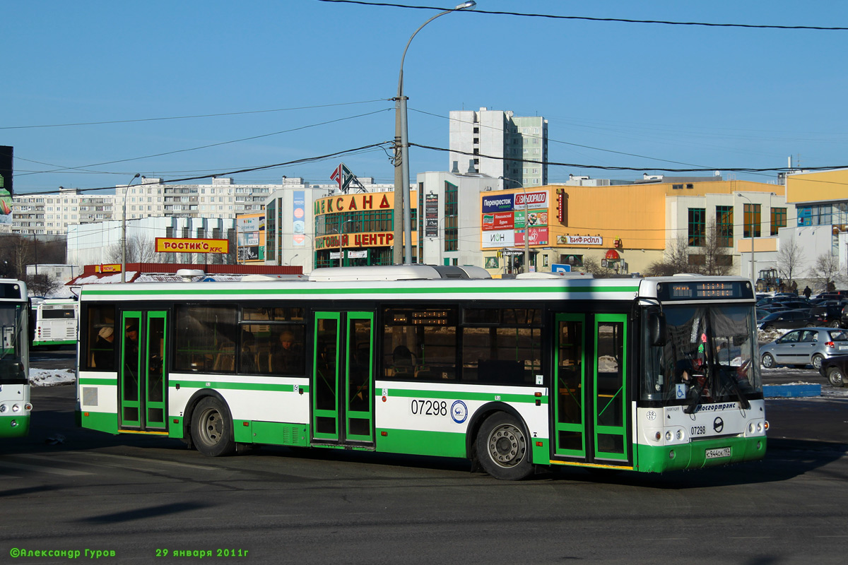 Москва, ЛиАЗ-5292.21 № 07298