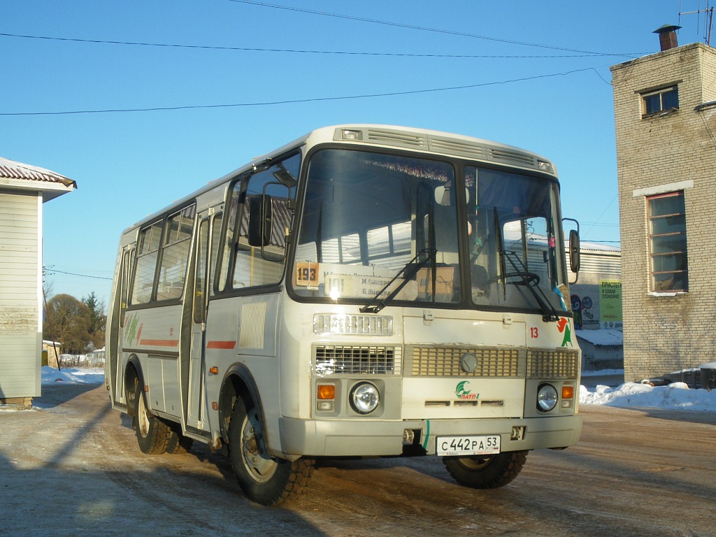 Новгородская область, ПАЗ-32054 № 13