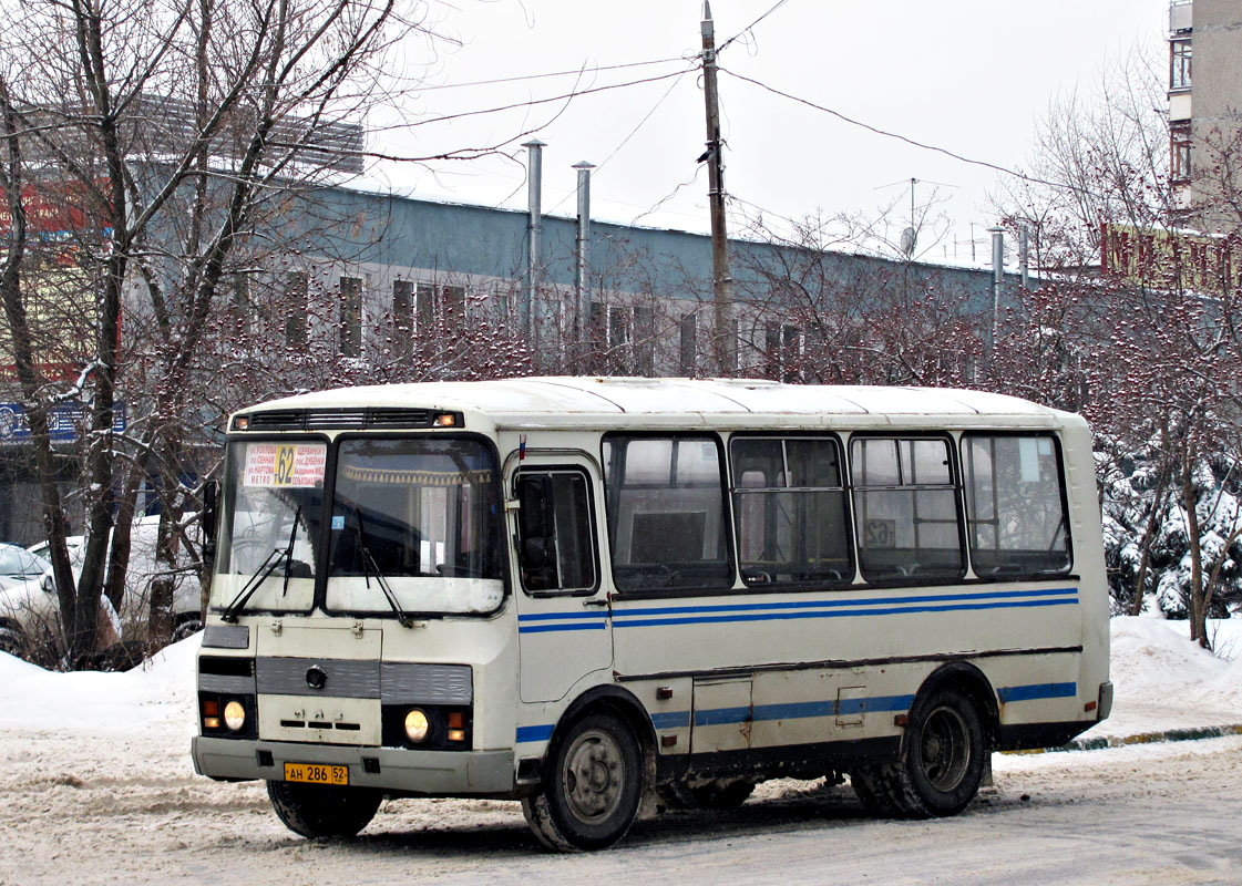 Нижегородская область, ПАЗ-32054 № АН 286 52