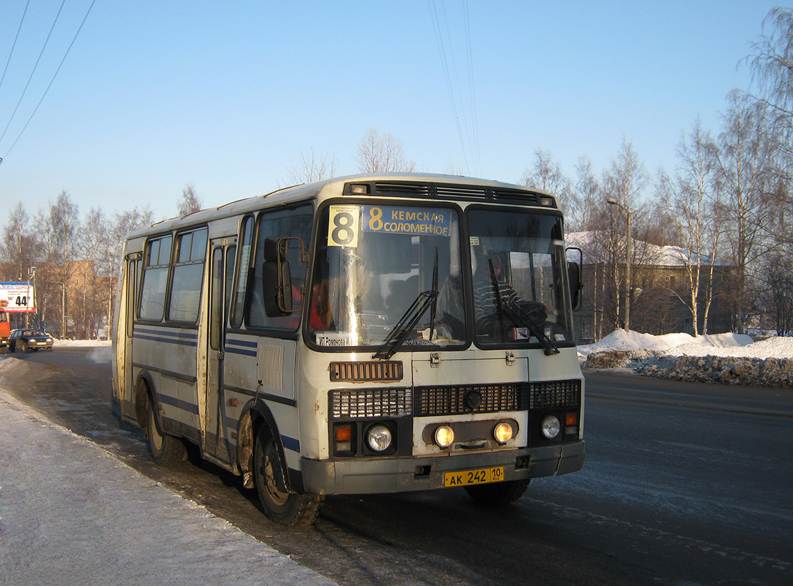 Карелия, ПАЗ-32054 № АК 242 10