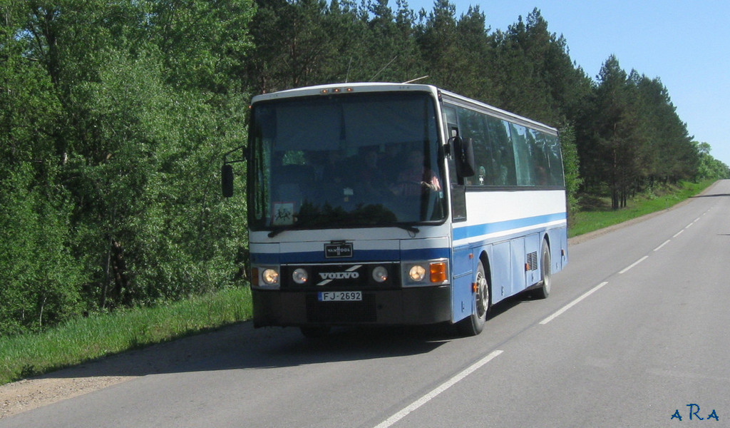 Латвия, Van Hool T8 Alizée 260 № FJ-2692