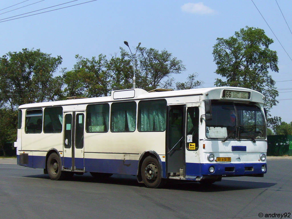 Пензенская область, Mercedes-Benz O305 № АТ 618 58