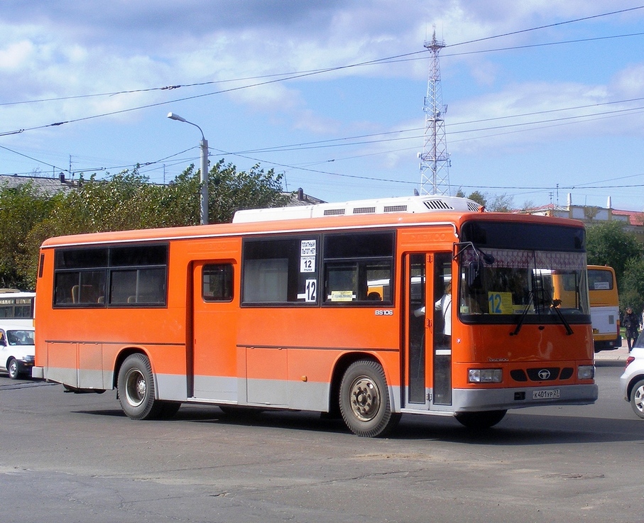 Хабаровский край, Daewoo BS106 Royal City (Busan) № К 401 УР 27