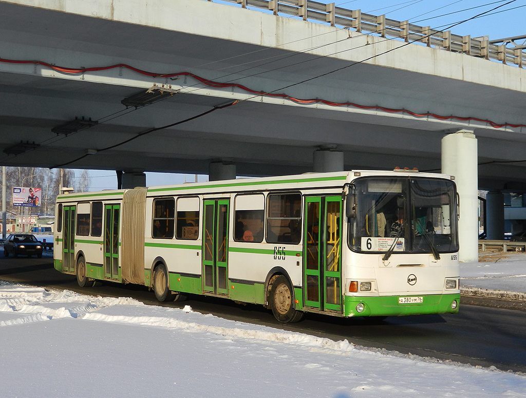 Ярославская область, ЛиАЗ-6212.00 № 655