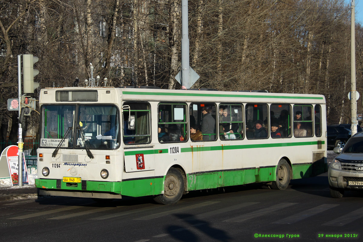 Москва, ЛиАЗ-5256.25 № 11204