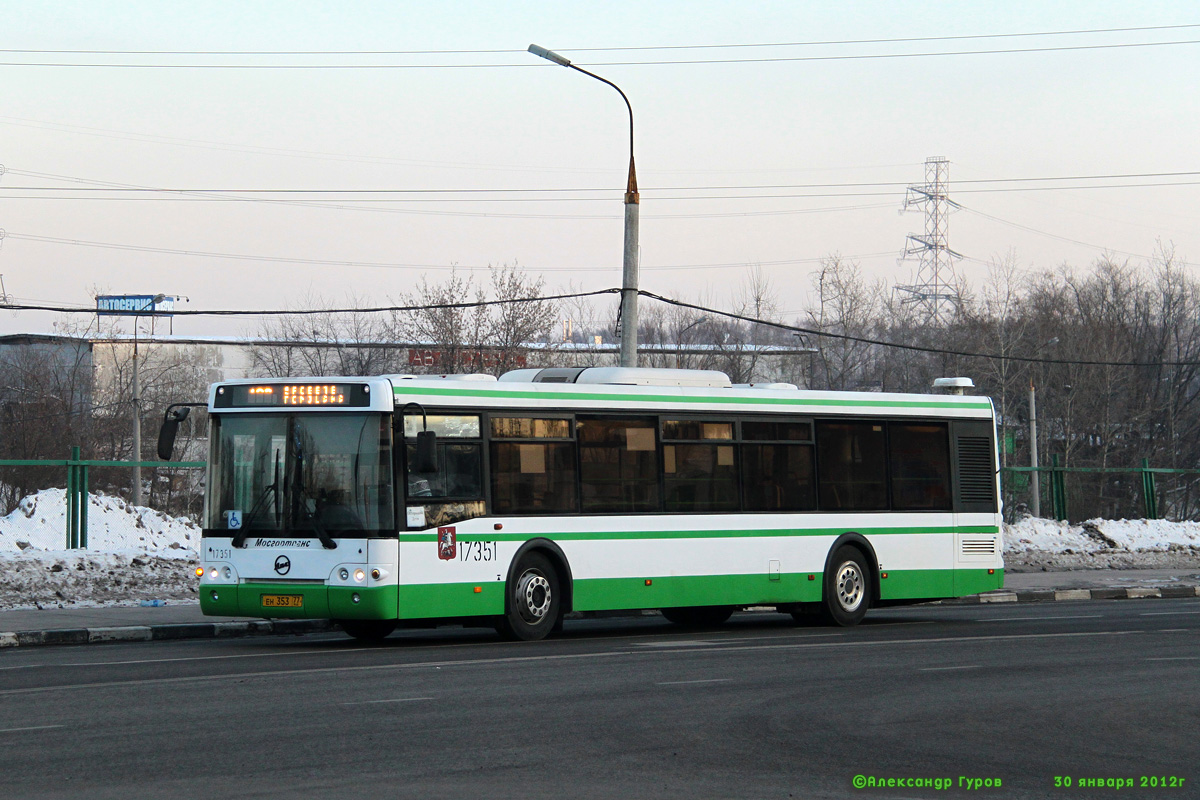 Москва, ЛиАЗ-5292.21 № 17351