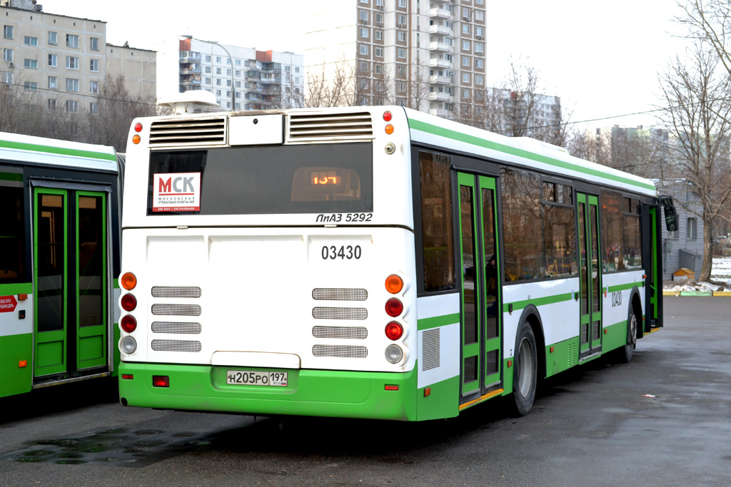 Moskau, LiAZ-5292.21 Nr. 03430