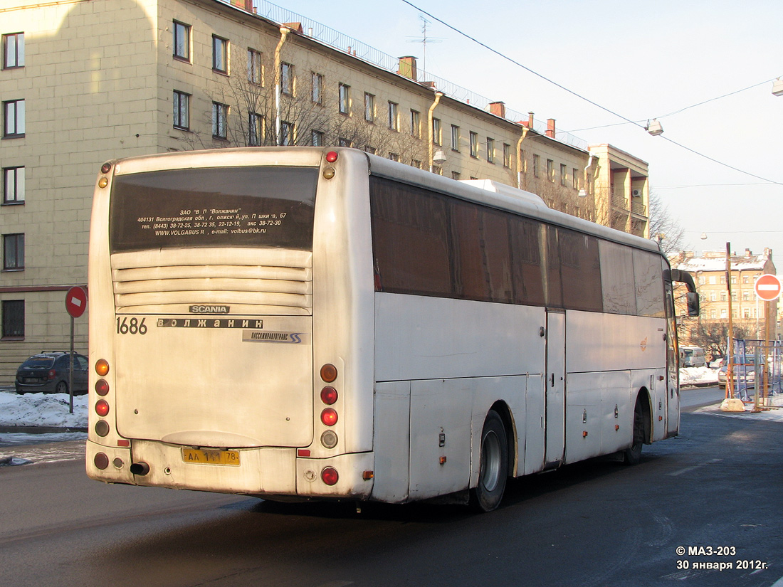 Санкт-Петербург, Волжанин-5285.01 № 1686