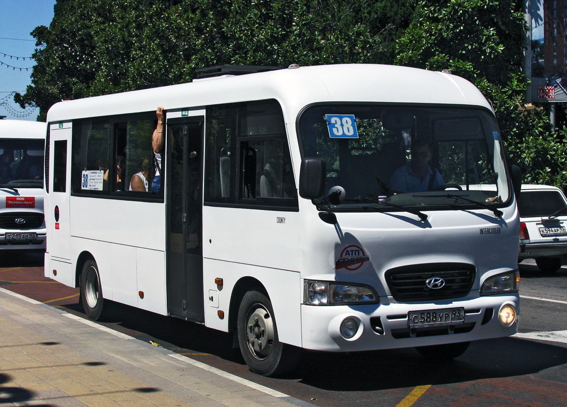 Краснодарский край, Hyundai County LWB C09 (ТагАЗ) № С 588 УР 93