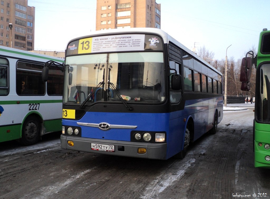 Тюменская область, Hyundai AeroCity 540 № Н 592 ТУ 72