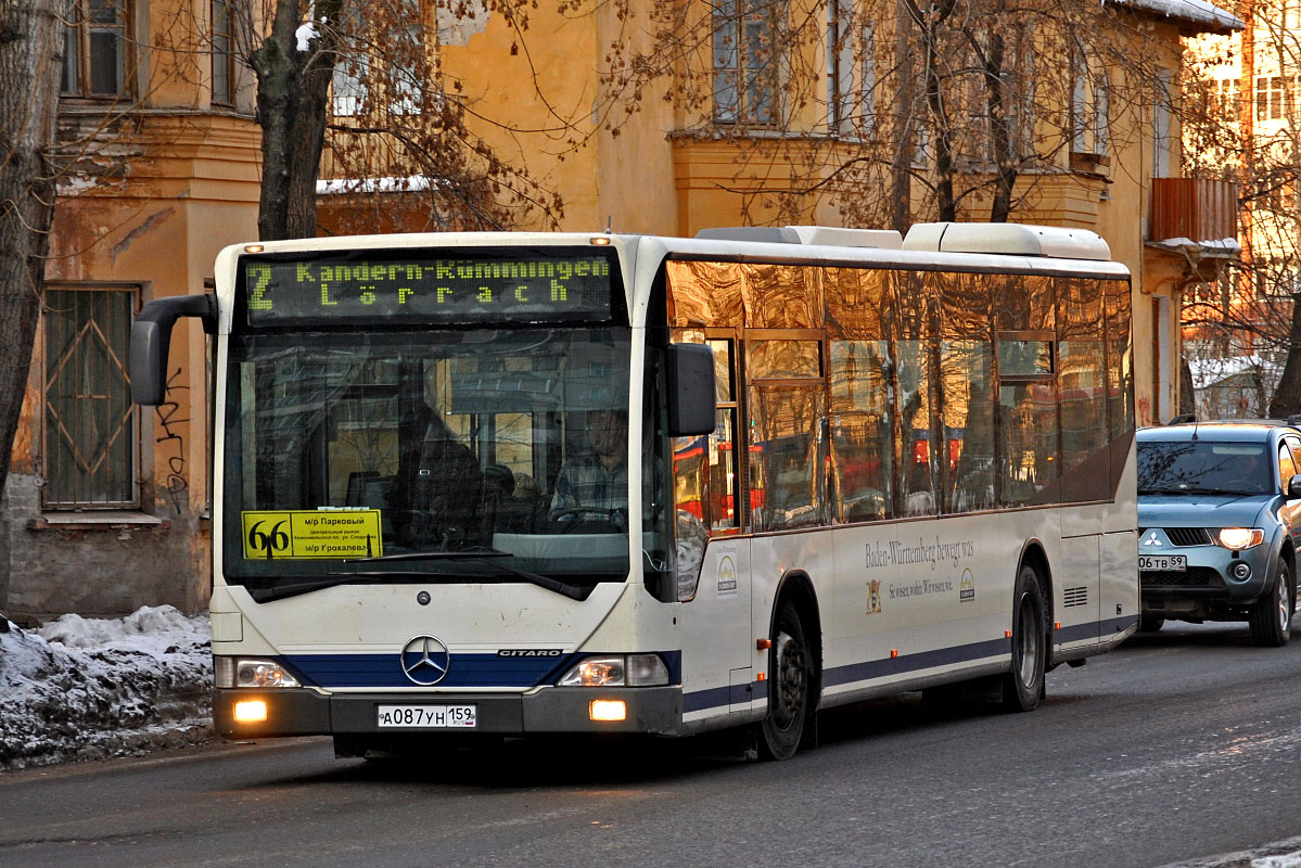 Пермский край, Mercedes-Benz O530 Citaro № А 087 УН 159