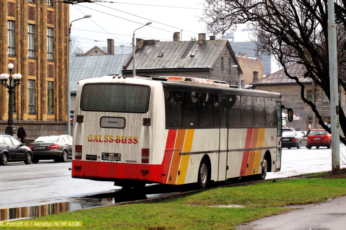 Латвия, Van Hool T8 Alizée 260NL № HF-6108