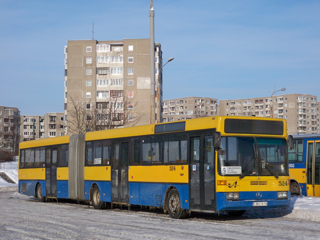 Литва, Mercedes-Benz O405G № 524