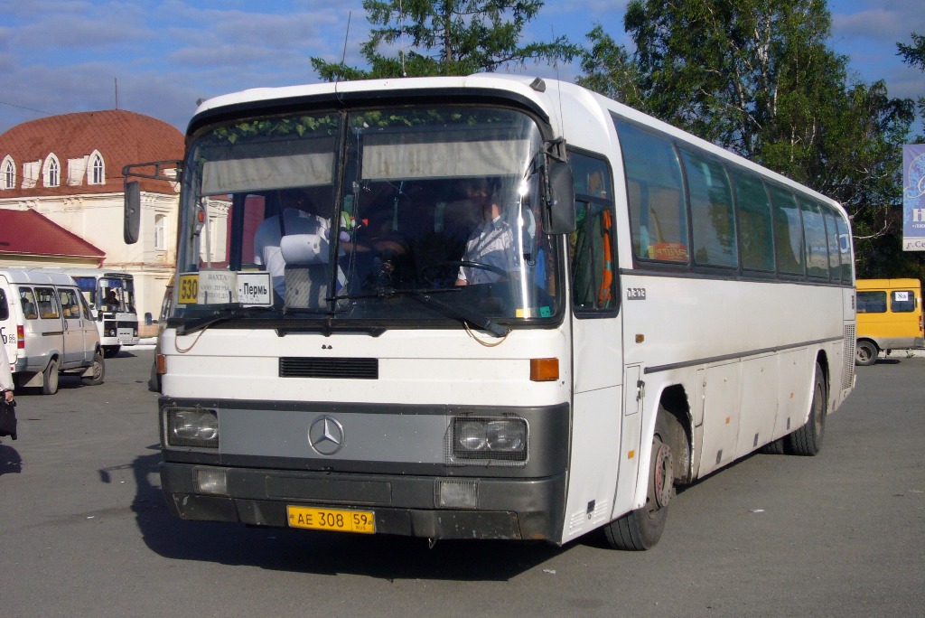 Пермский край, Mercedes-Benz O303-13KHP-L № АЕ 308 59