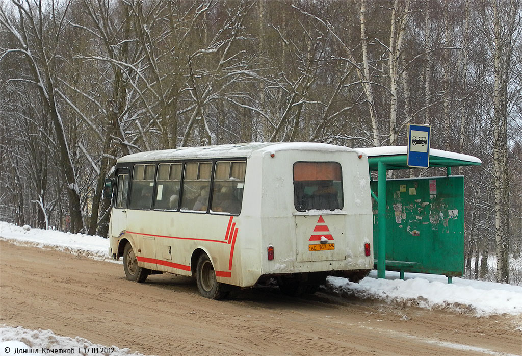 Тверская область, ПАЗ-3205 (00) № АЕ 167 69