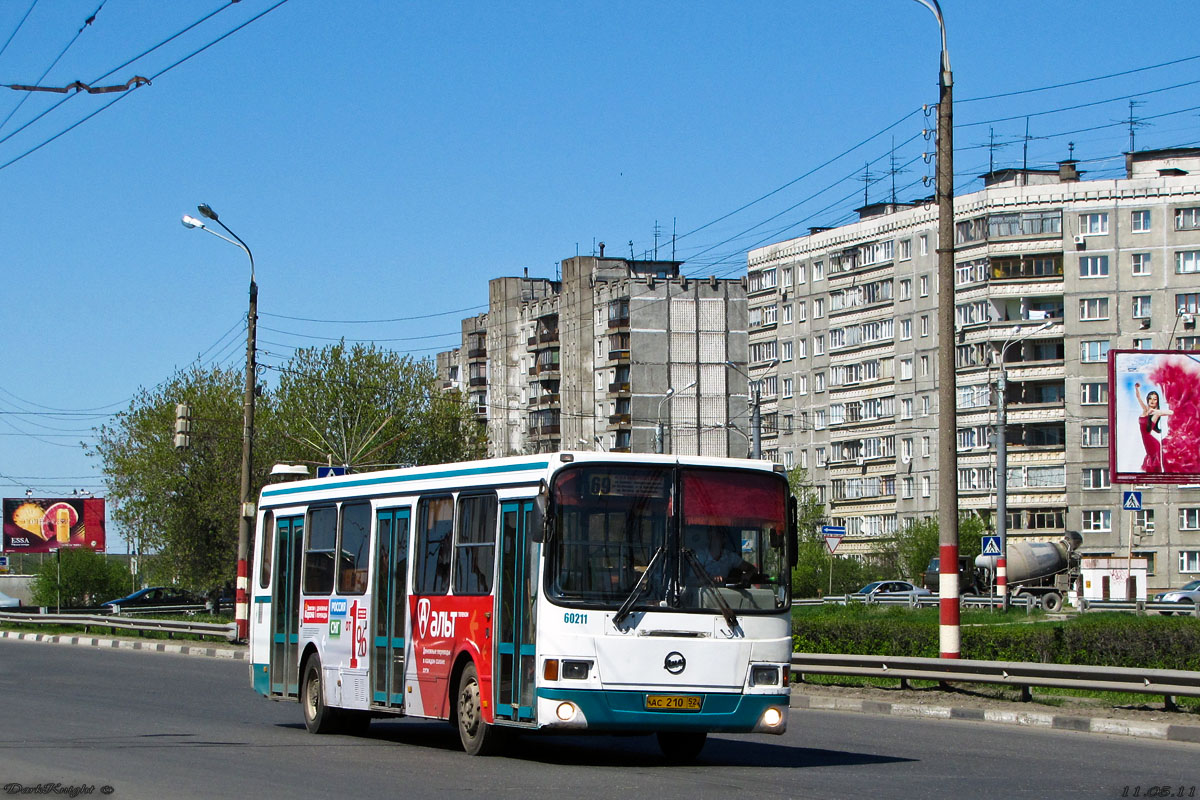 Нижегородская область, ЛиАЗ-5256.26 № 60211