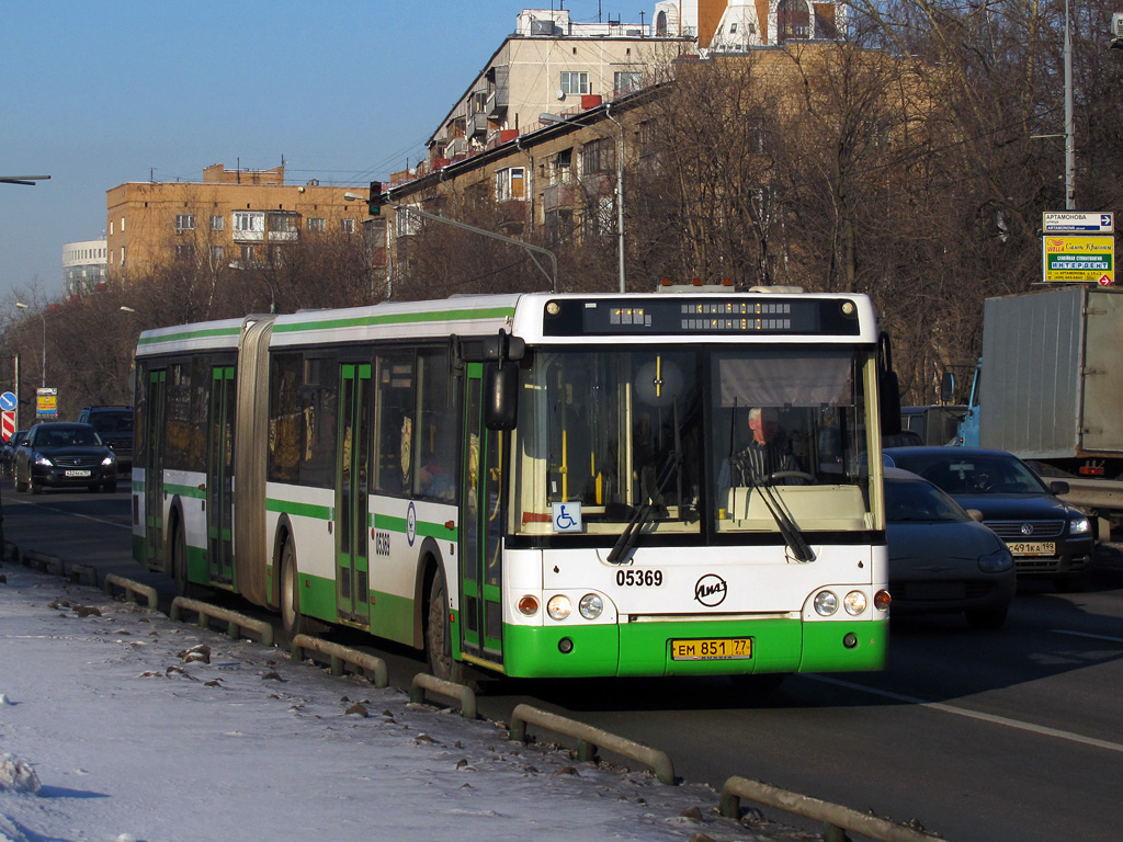 Москва, ЛиАЗ-6213.20 № 05369