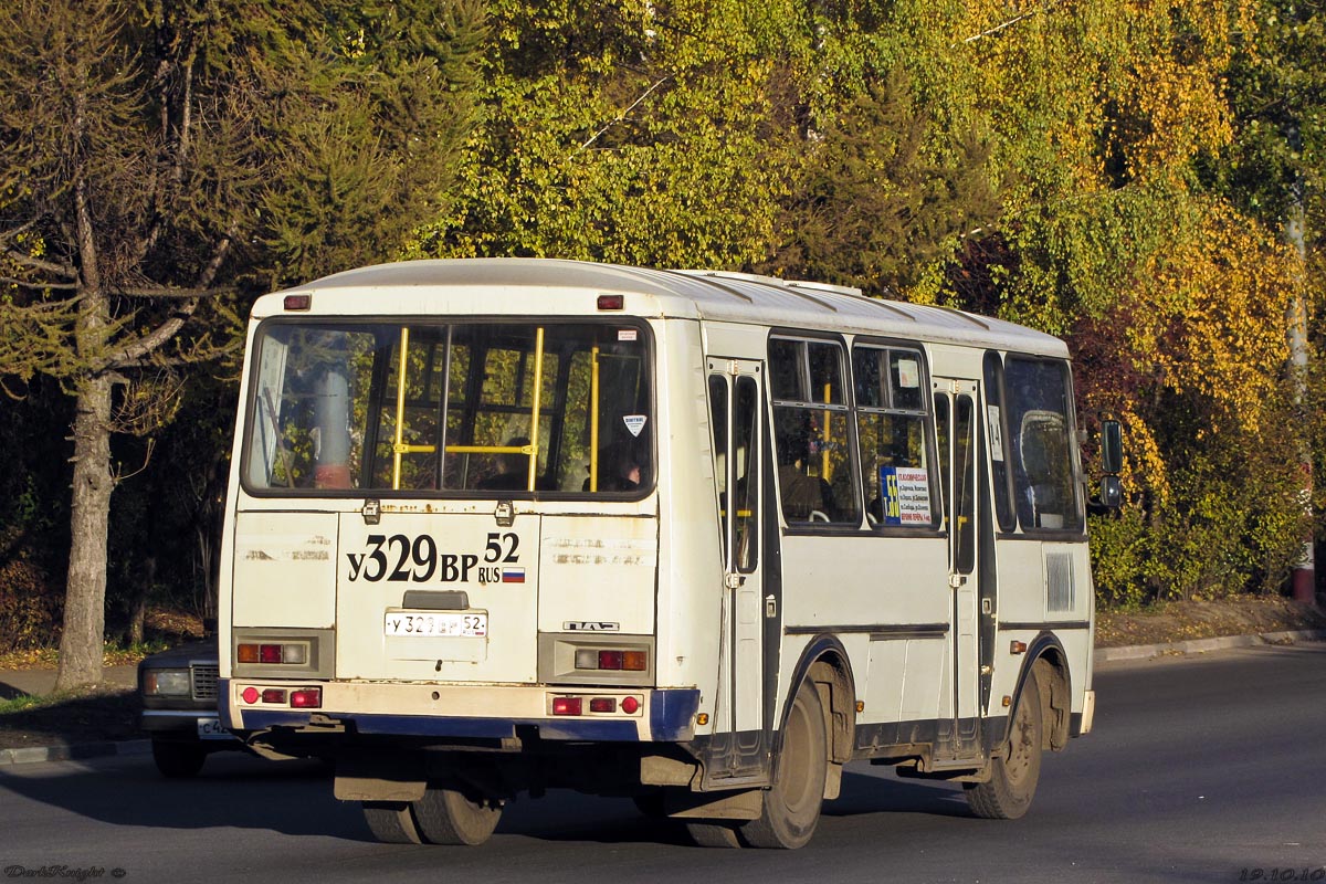 Нижегородская область, ПАЗ-32054 № У 329 ВР 52