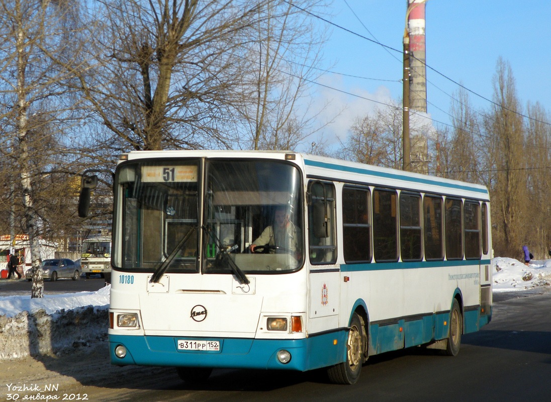 Нижегородская область, ЛиАЗ-5256.26 № 10180