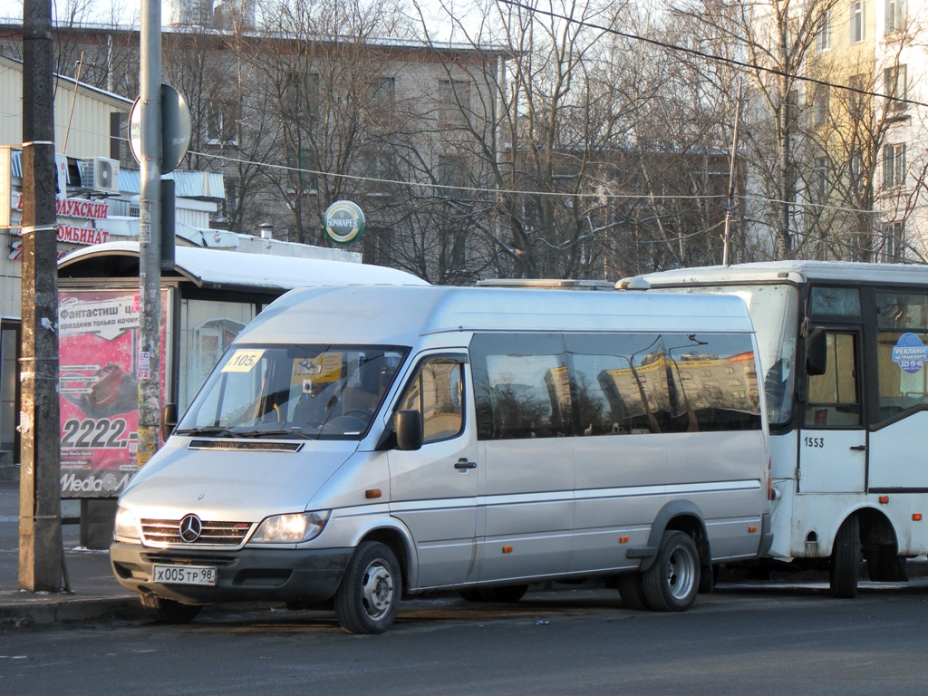 Санкт-Петербург, Mercedes-Benz Sprinter W903 313CDI № Х 005 ТР 98