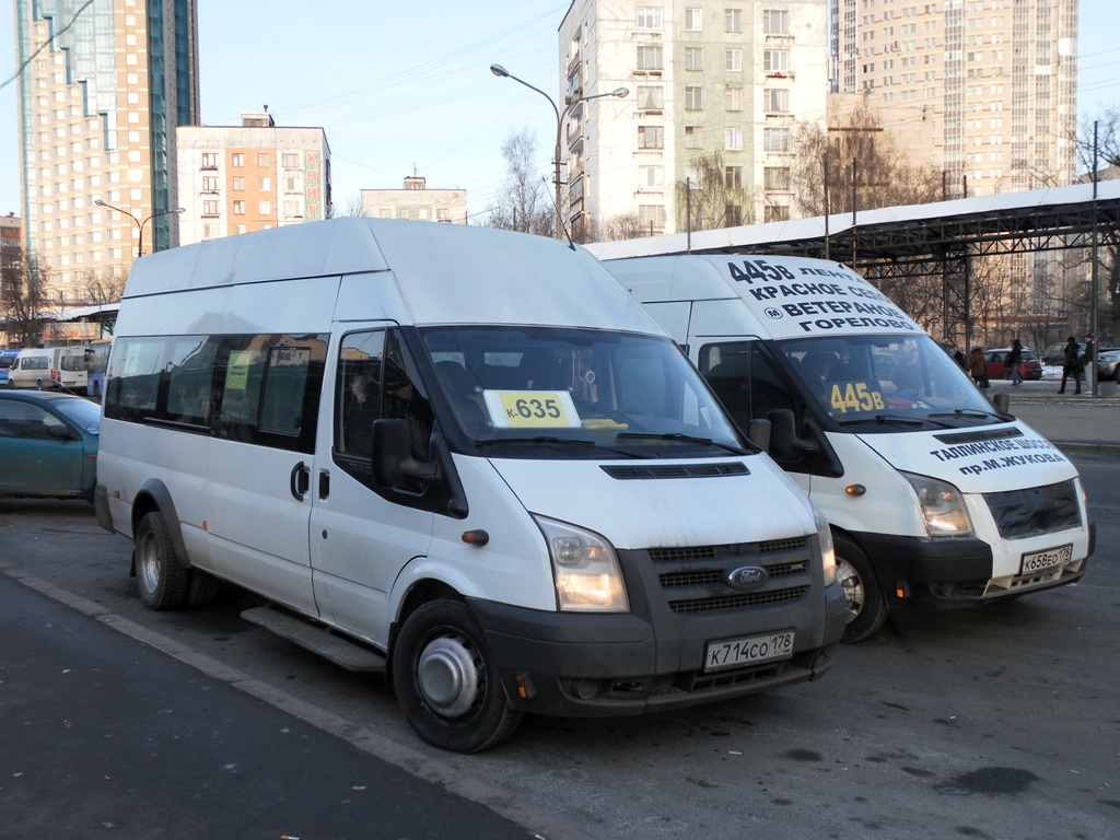 Санкт-Петербург, Нижегородец-222702 (Ford Transit) № К 714 СО 178