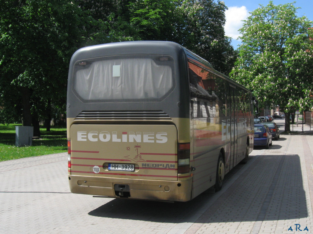 Lettland, Neoplan N316U Euroliner Nr. 128