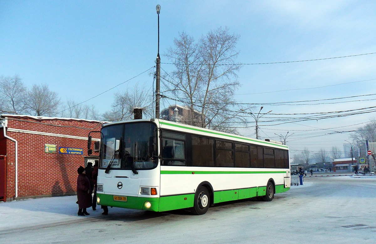 Krasnojarskas novads, LiAZ-5256.36-01 № АТ 554 24