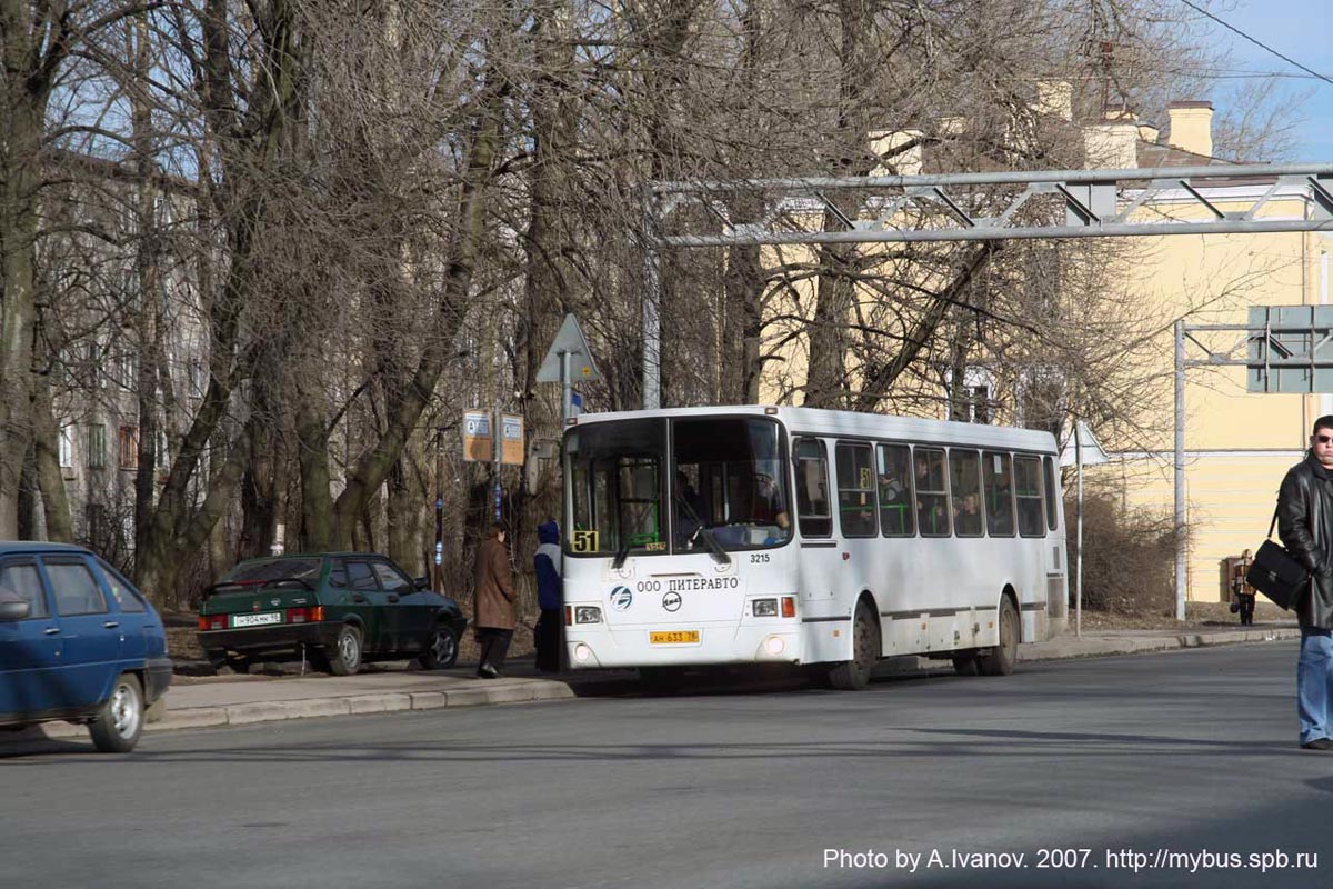 Санкт-Петербург, ЛиАЗ-5256.26 № 3215