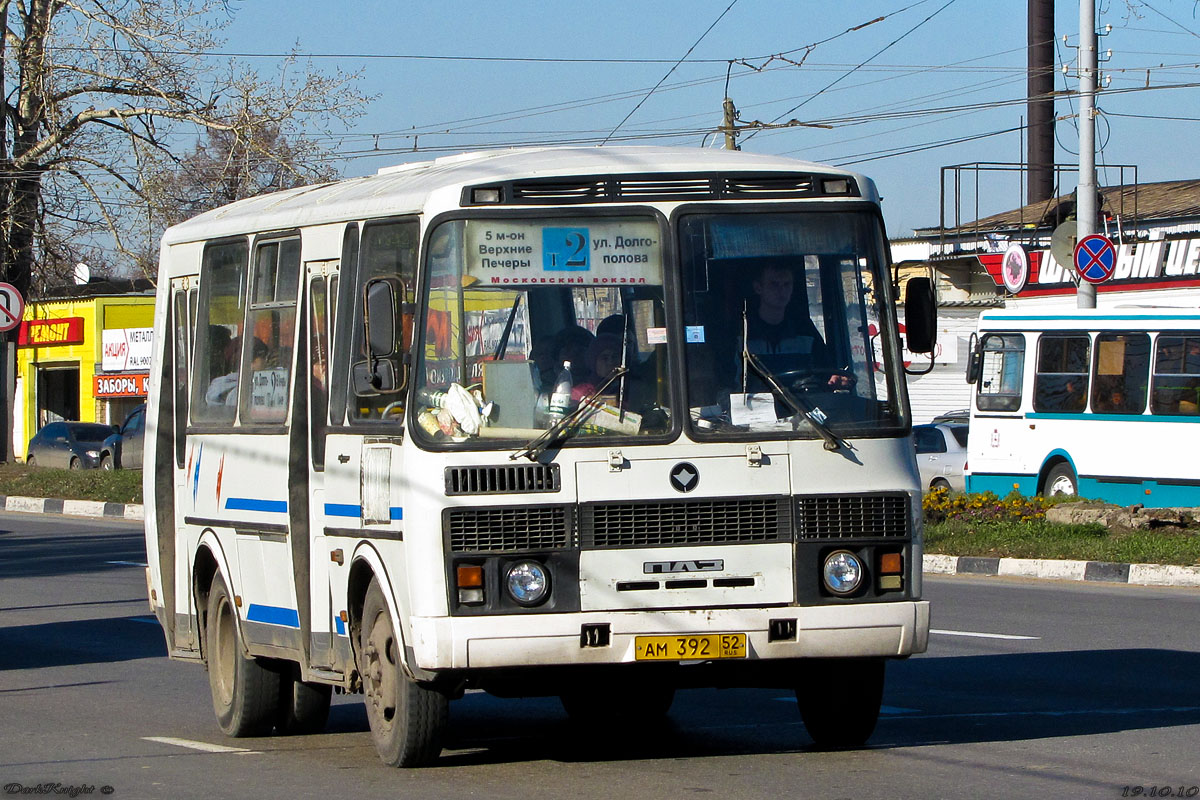 Нижегородская область, ПАЗ-32054 № АМ 392 52