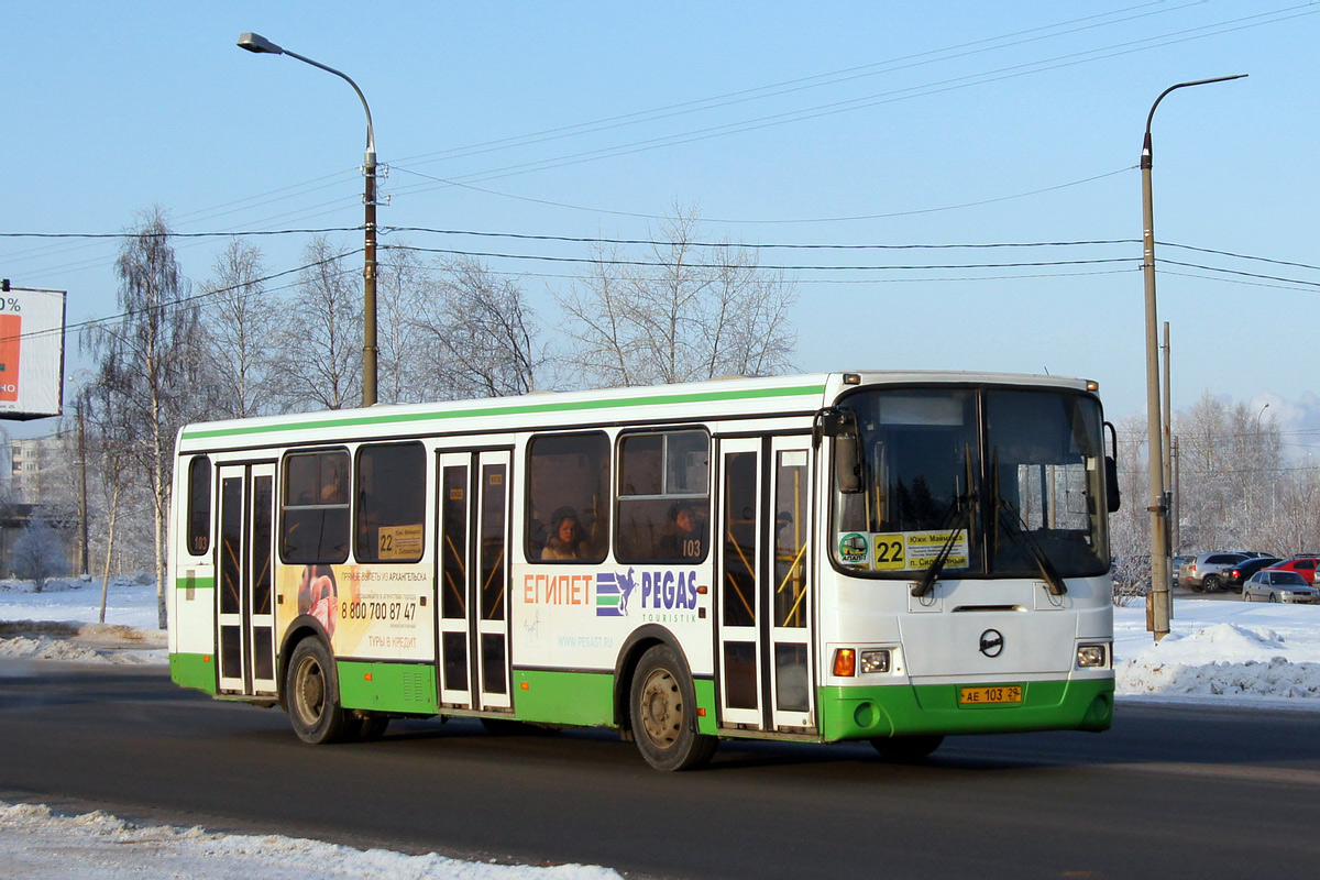 Архангельская область, ЛиАЗ-5256.36 № 103