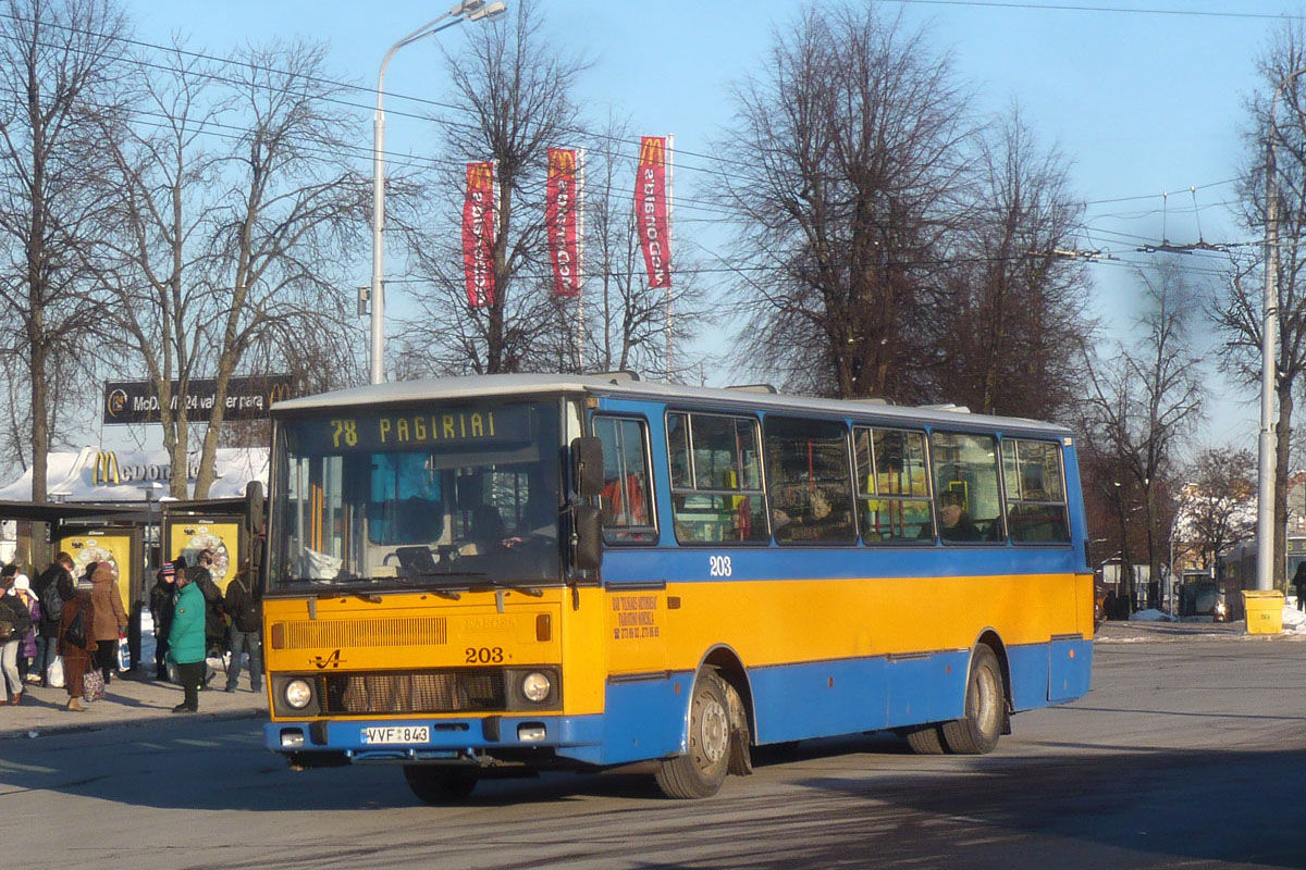 Литва, Karosa B832.1662 № 203