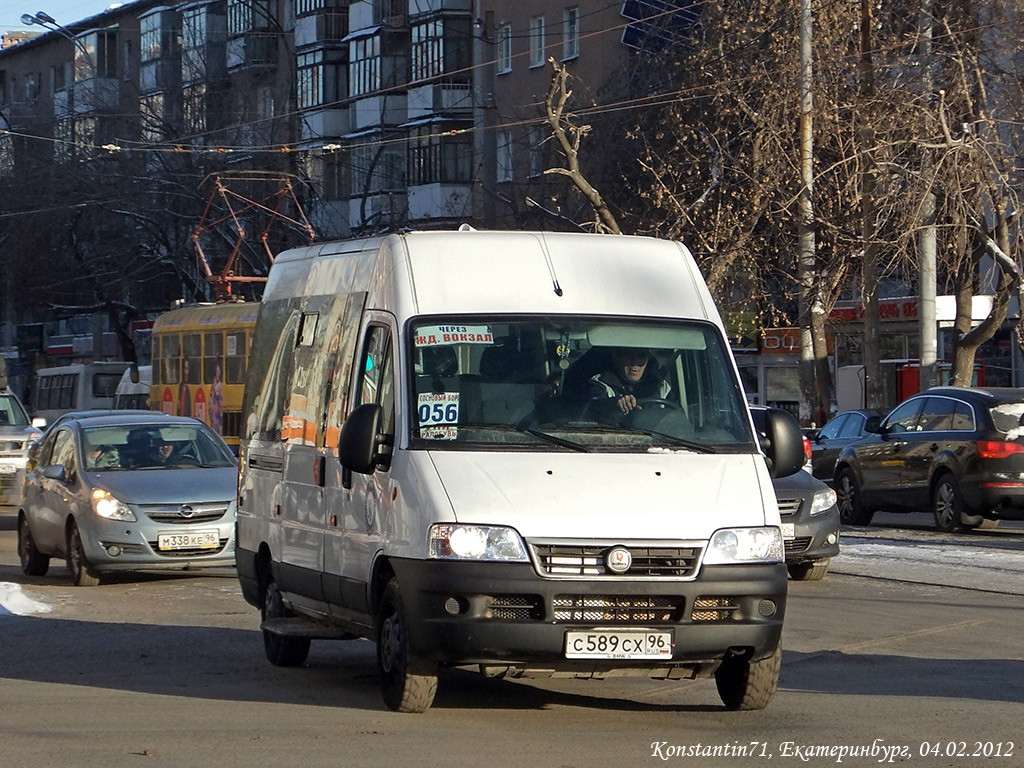 Свердловская область, FIAT Ducato 244 CSMMC-RLL, -RTL № С 589 СХ 96