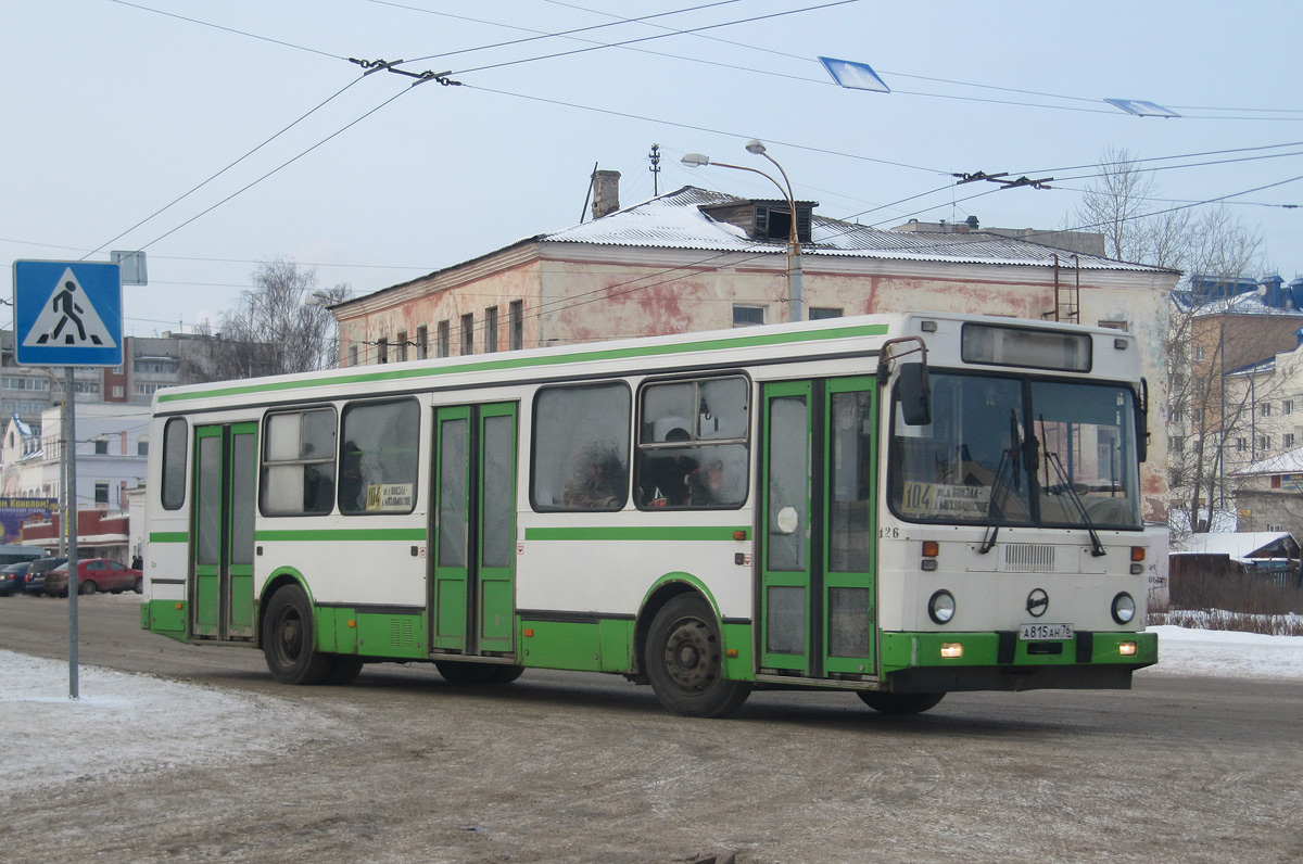 Ярославская область, ЛиАЗ-5256.35 № 126