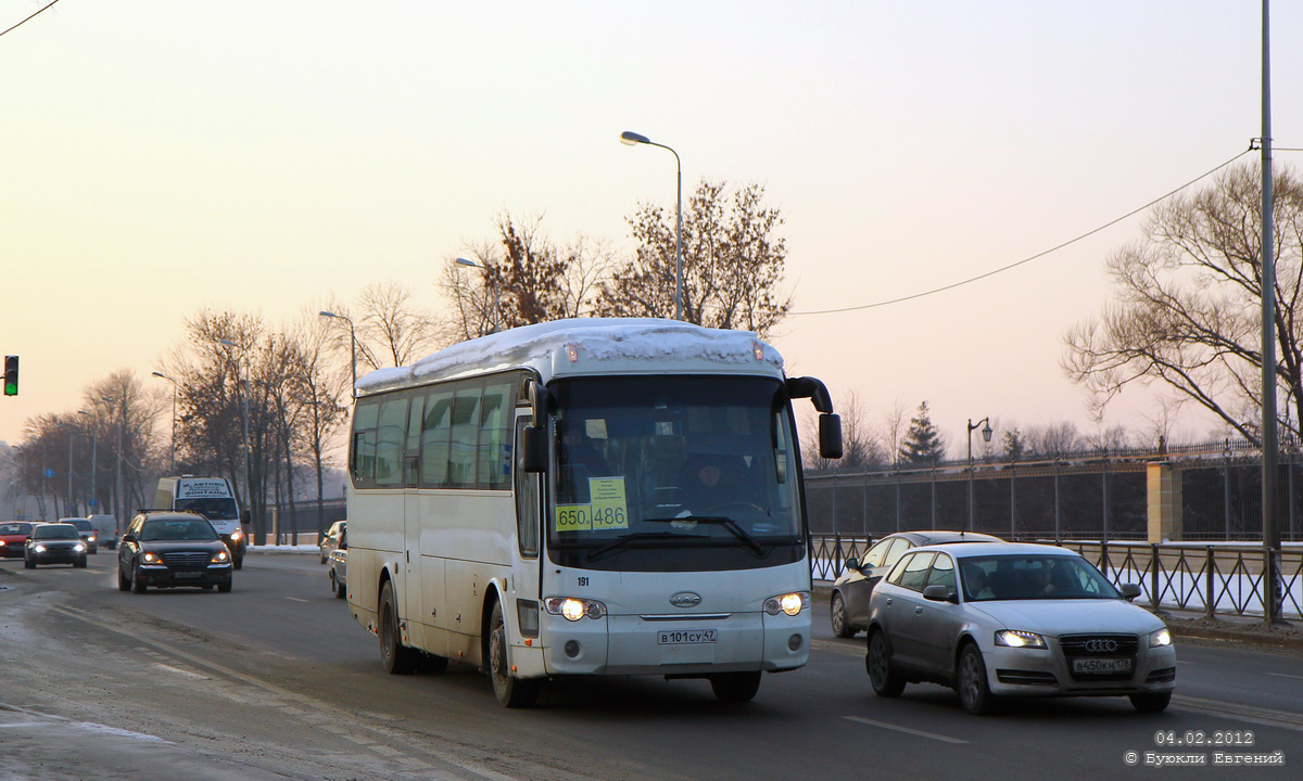 Санкт-Петербург, JAC HK6120 № 191