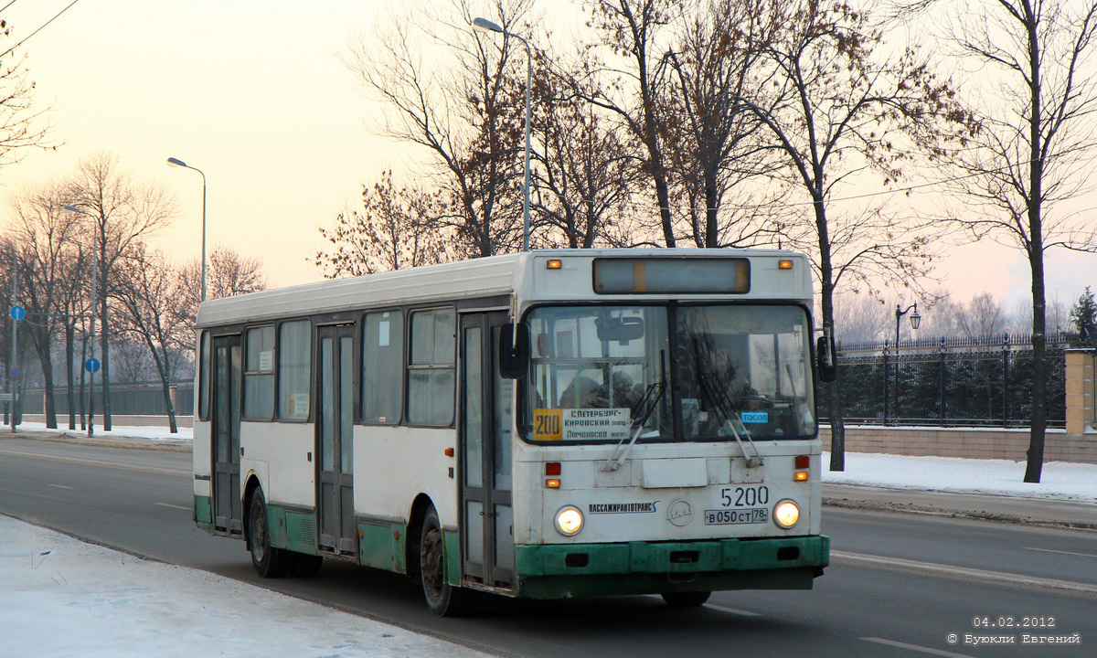 Санкт-Петербург, ЛиАЗ-5256.25 № 5200