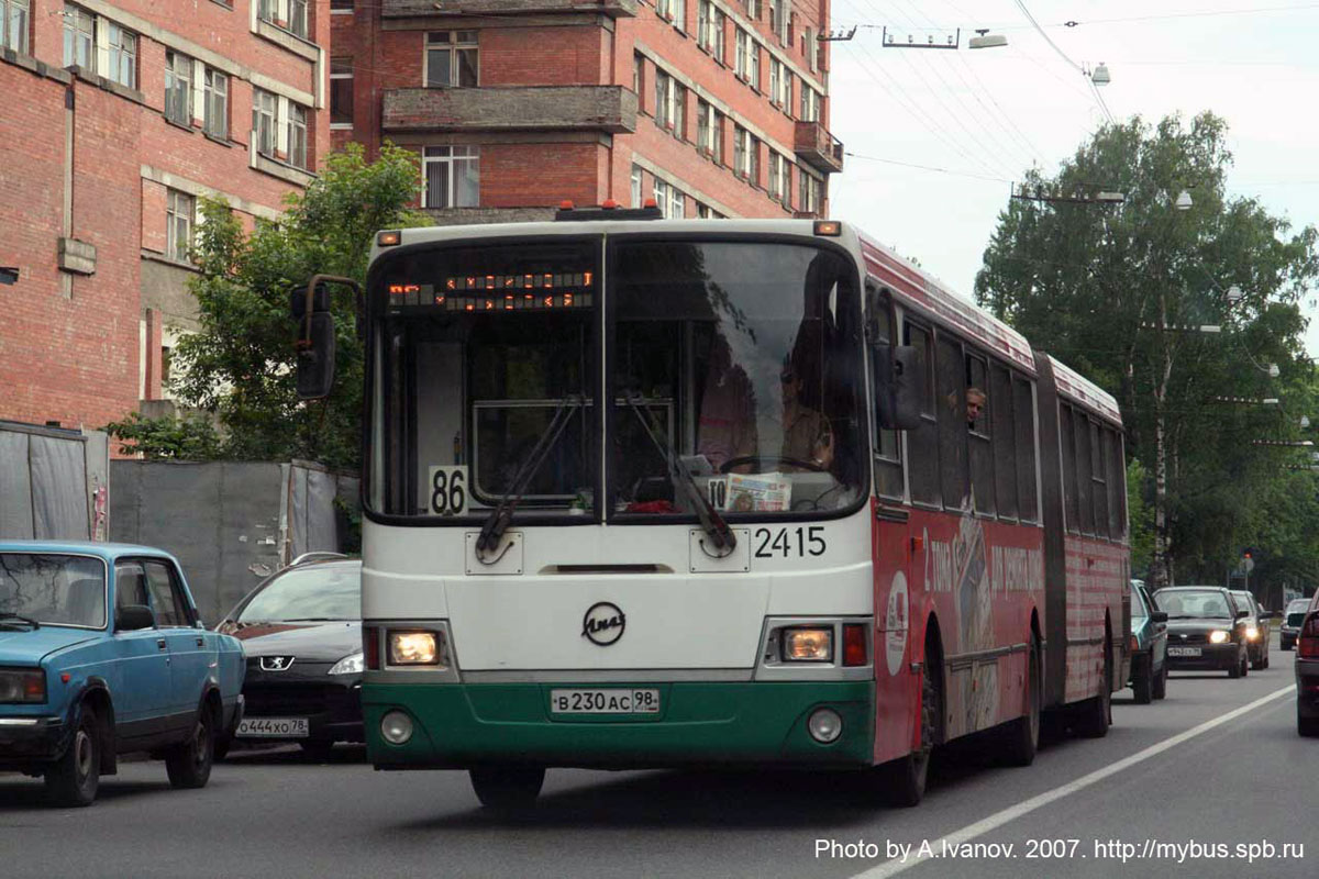 Санкт-Петербург, ЛиАЗ-6212.00 № 2415