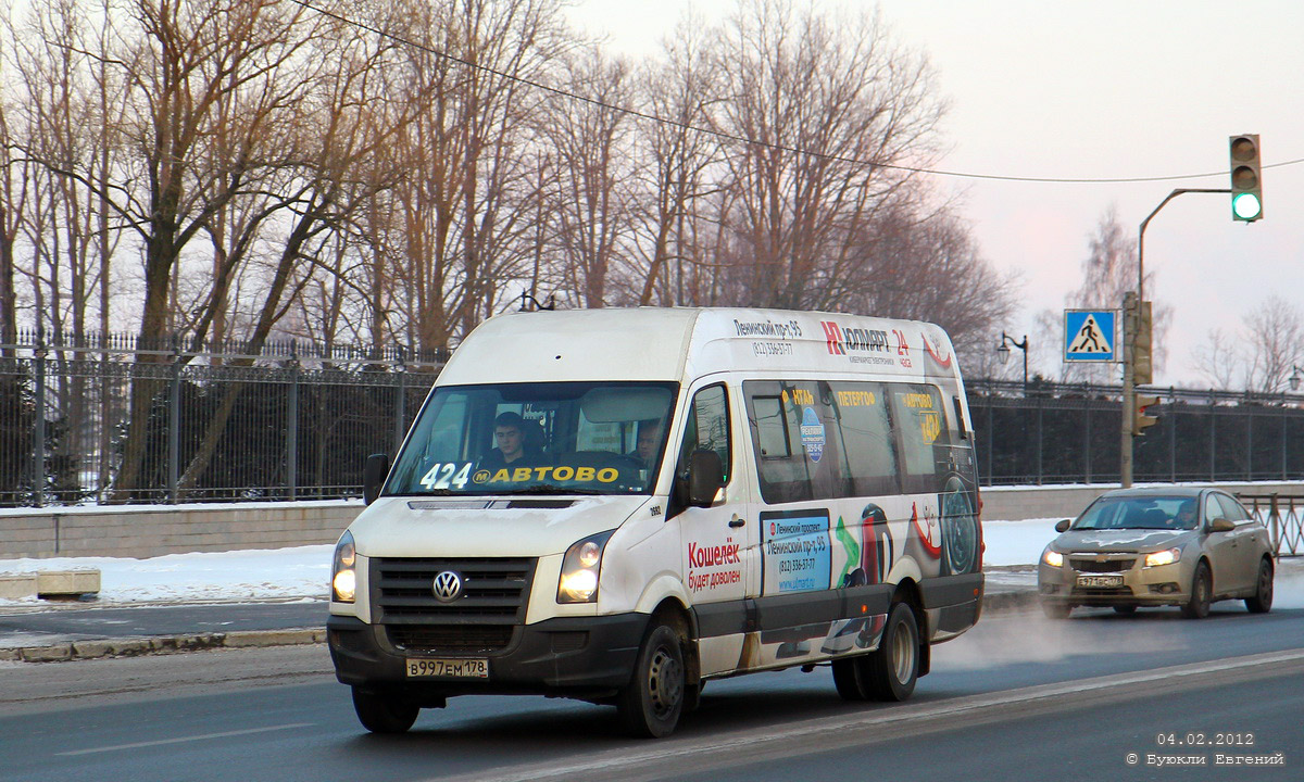 Санкт-Петербург, БТД-2219 (Volkswagen Crafter) № 2692