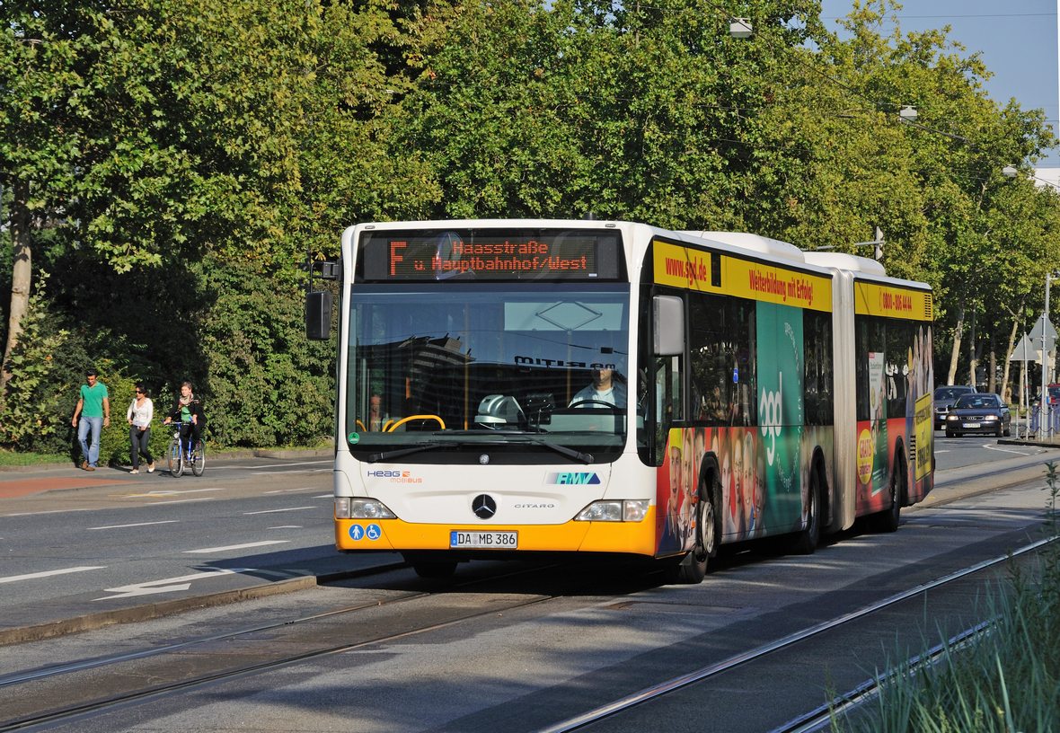 Гессен, Mercedes-Benz O530G Citaro facelift G № 386