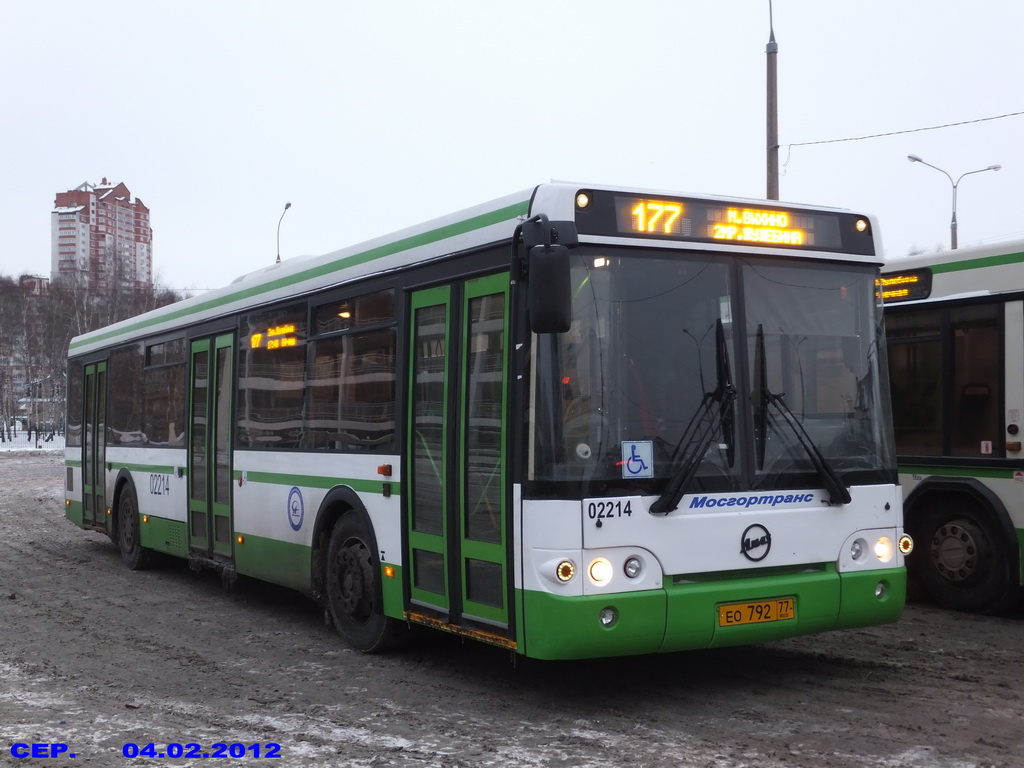 Moskva, LiAZ-5292.21 č. 02214