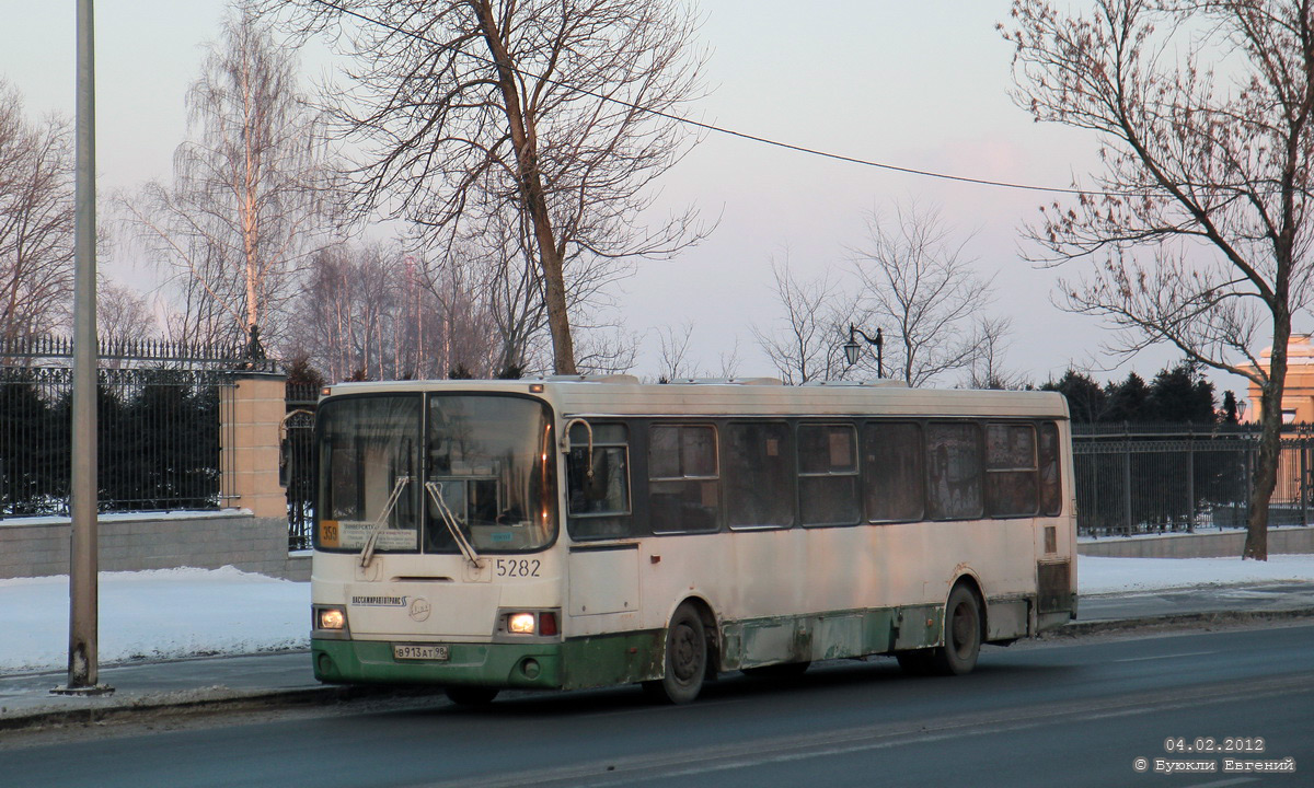 Санкт-Петербург, ЛиАЗ-5256.25 № 5282