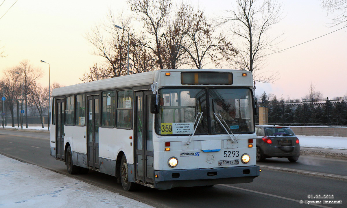 Санкт-Петербург, ЛиАЗ-5256.25 № 5293