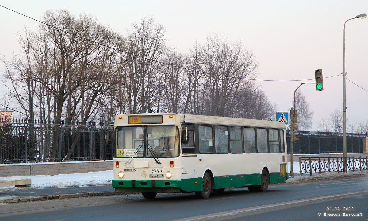 Санкт-Петербург, ЛиАЗ-5256.25 № 5299